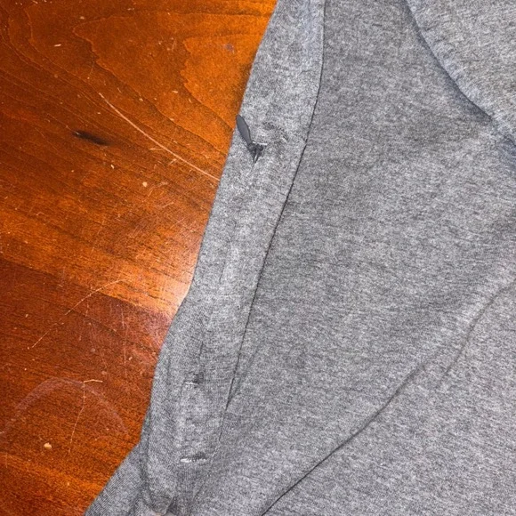 Toad&Co | Montclair Midi Dress | L Gray Organic Cotton Blend Long Sleeve Casual - Picture 4 of 13